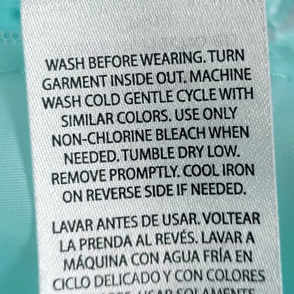 Wonder Nation, Fully Lined, Lace Dress Set in Mist Mint Size 4 - Picture 9 of 11